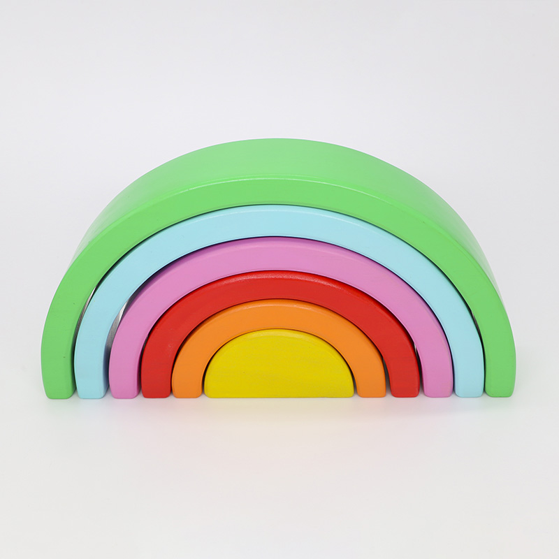 Rainbow Nesting Blocks Geobold