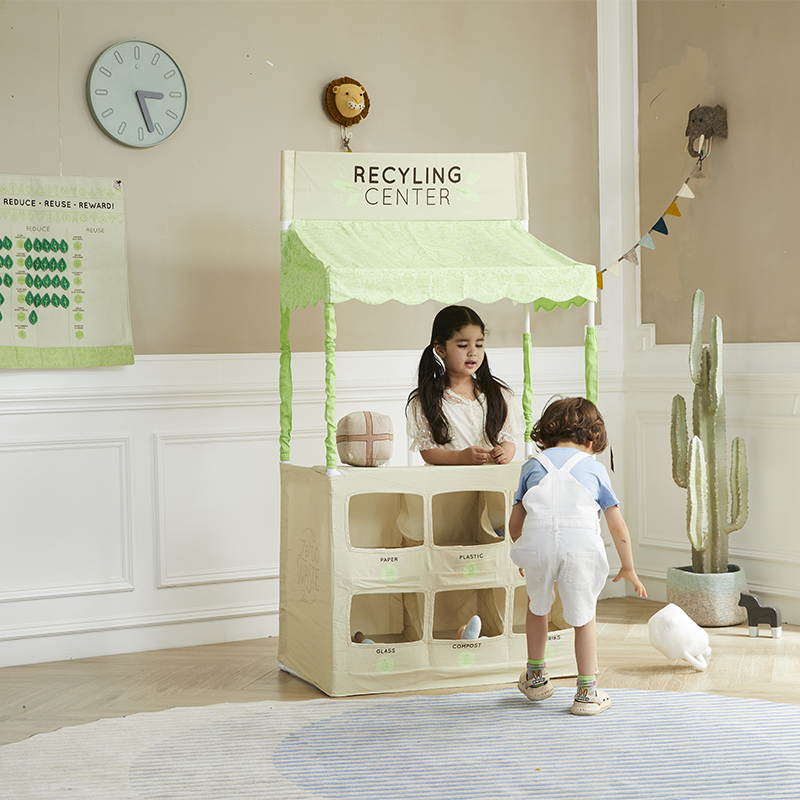 Live Green Recycling Play Stand
